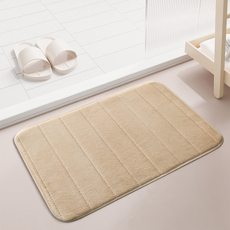 Weicher Plush-Badezimmerteppich Brehn