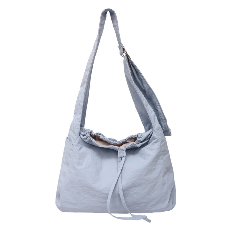 Leichtgewichtige Kordelzug Schultertasche Brehn