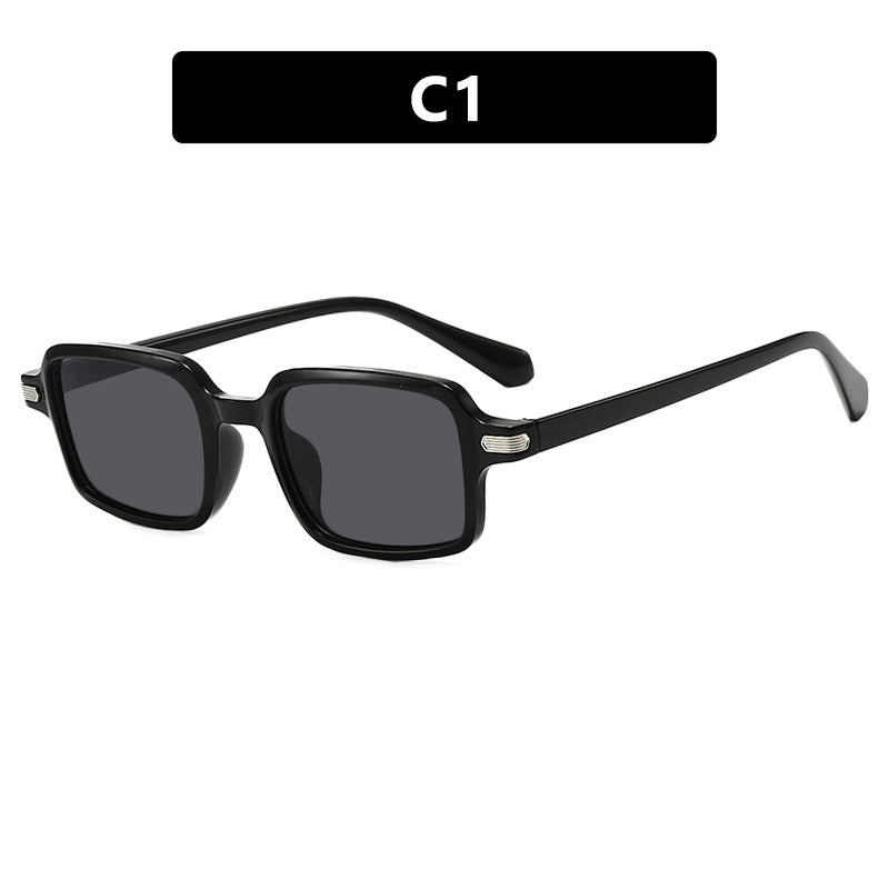 Damen quadratische Sonnenbrille mit schützendem UV-Filter und robustem Rahmen Brehn