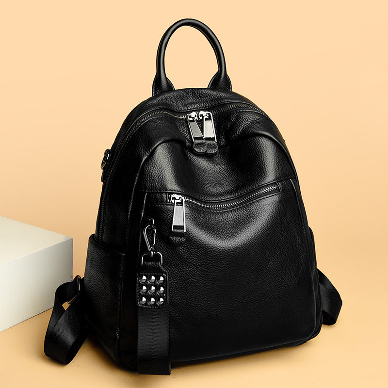 Vielseitiger Multifunktionaler Leder Rucksack Brehn
