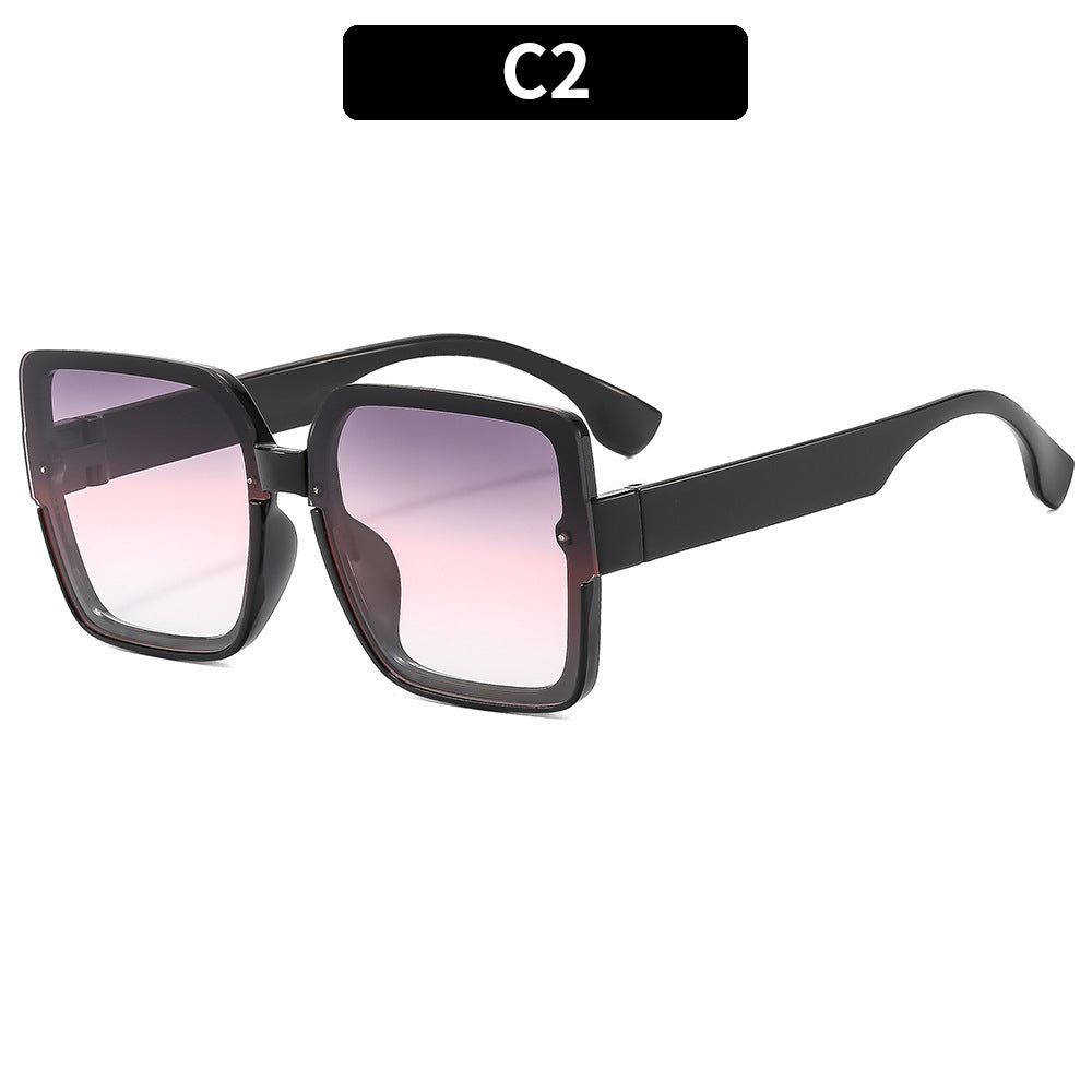 Quadratischer Rahmen Mode Sonnenbrille
