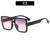 Quadratischer Rahmen Mode Sonnenbrille
