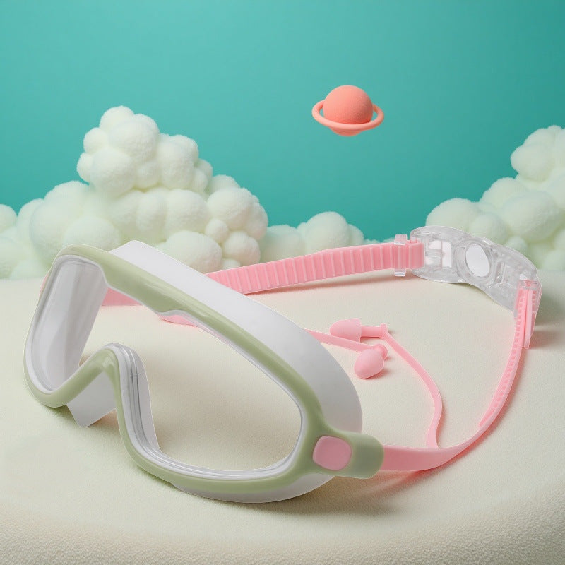Wasserdichte Schwimmbrille mit Verstellbarem Nasenstück Brehn