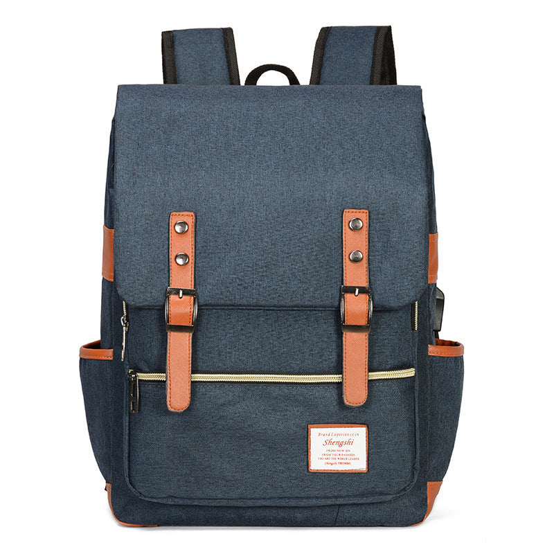 Stylischer Multi-Taschen-Rucksack Brehn