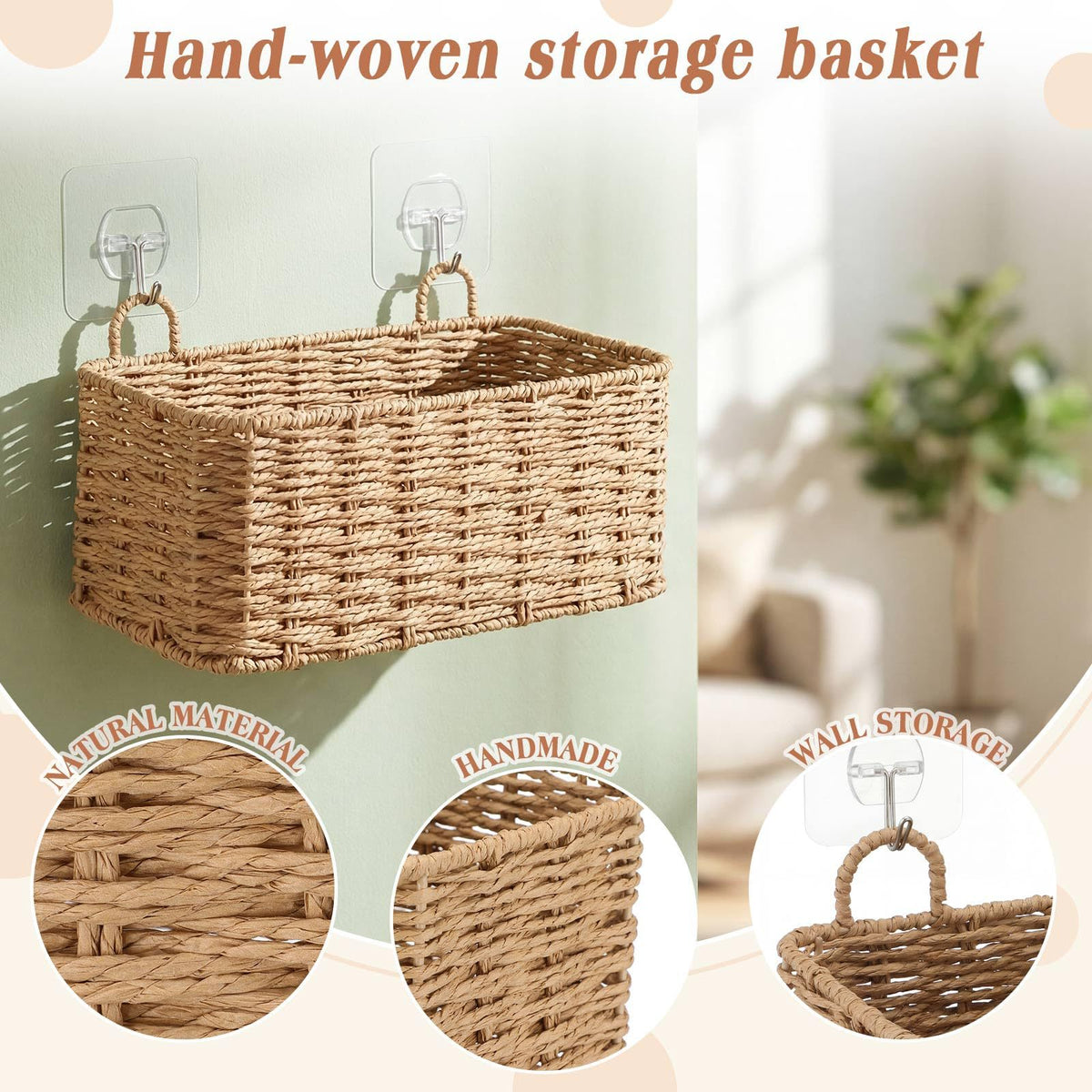 Boho Stil Aufbewahrungskorb Brehn