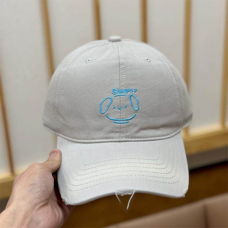Damen Freizeit Charakter-Stickerei Baseball-Cap Brehn