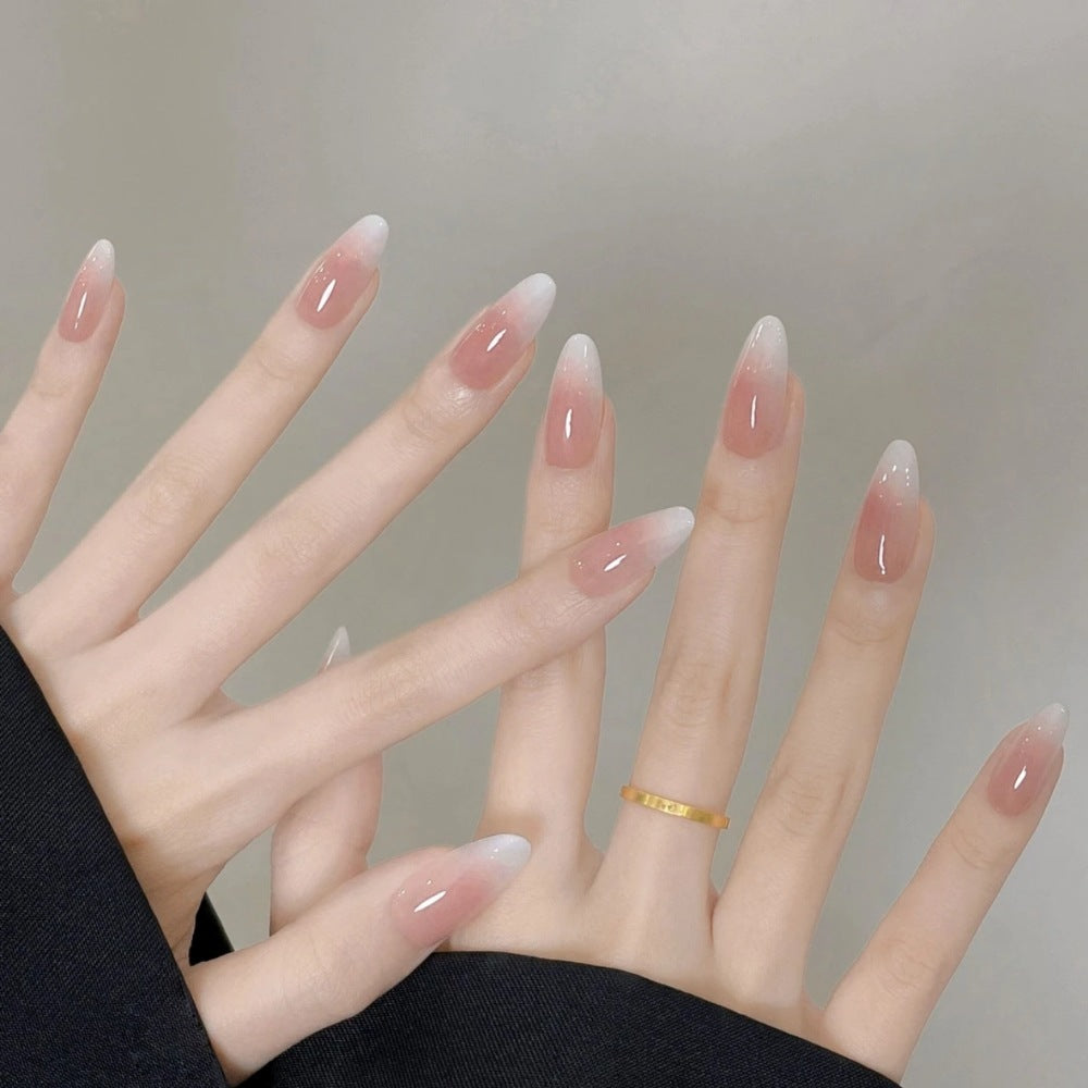 Elegante Ombre Stiletto Nagelverlängerungen