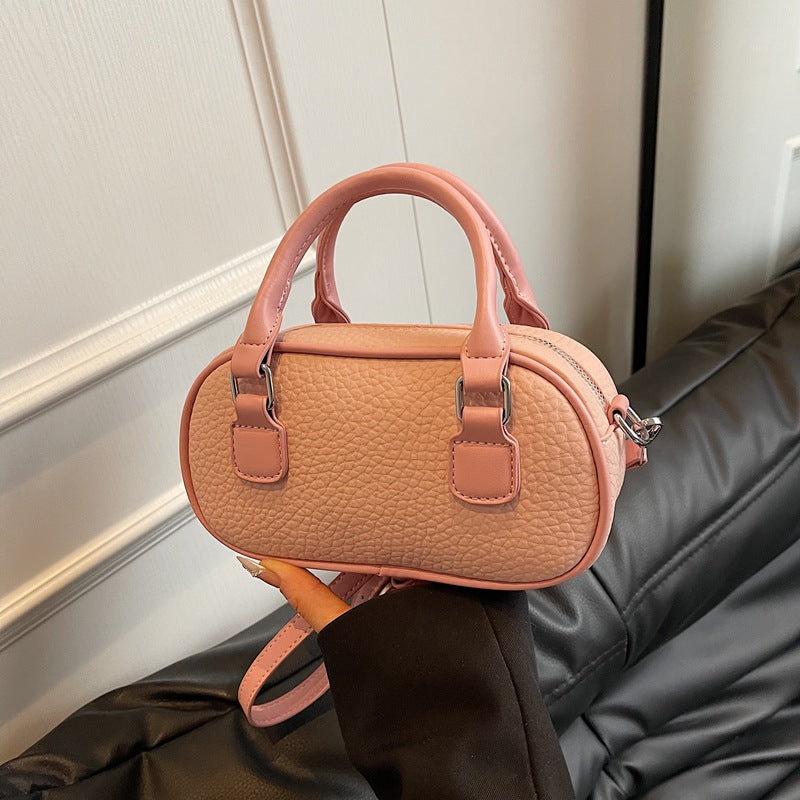 Texturierte Mini-Handtasche Brehn