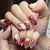 Kunstnagelset mit glamourösem 3D-Design und luxuriösen Verzierungen Brehn
