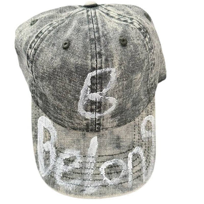 Damen Zerrissene Denim Verstellbare Baseballmütze Brehn