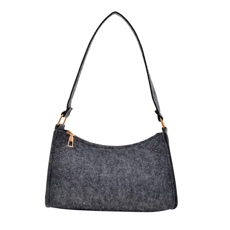 WoCrocodile Texturiertes Mini Schulterhandtasche Brehn