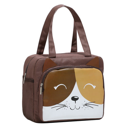 Isolierter tierisches Lunch-Kühltasche Brehn