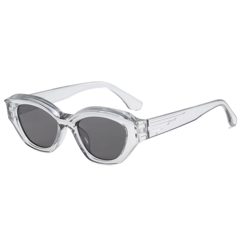 Damen modische Sonnenbrille mit futuristischem Design Brehn