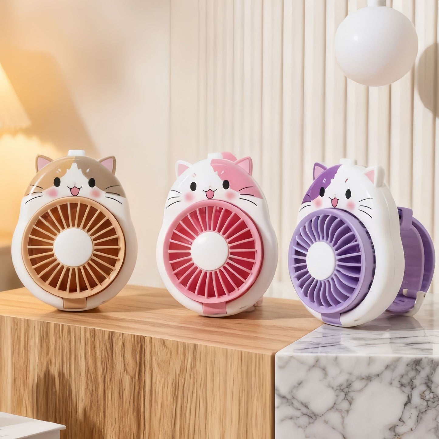 Damen Tragbarer Handventilator im kreativen Hundedesign Brehn
