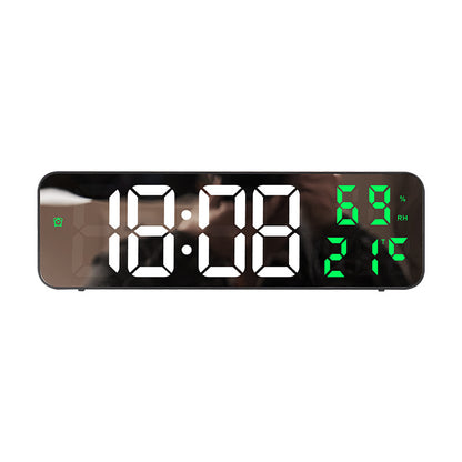 Digitaler Multifunktionswecker mit Hygrometer und Temperaturanzeige Brehn