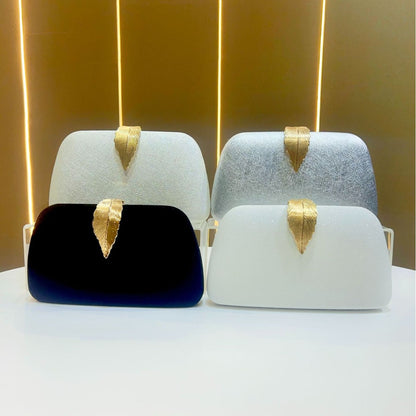 Elegante Samt Abend Clutch