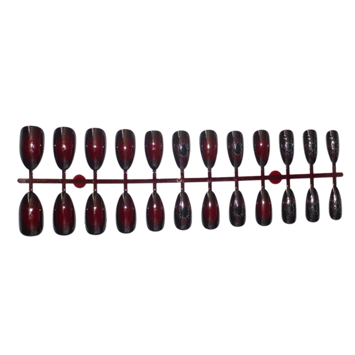 Spider-Themen Gothic Nagelkunst Design