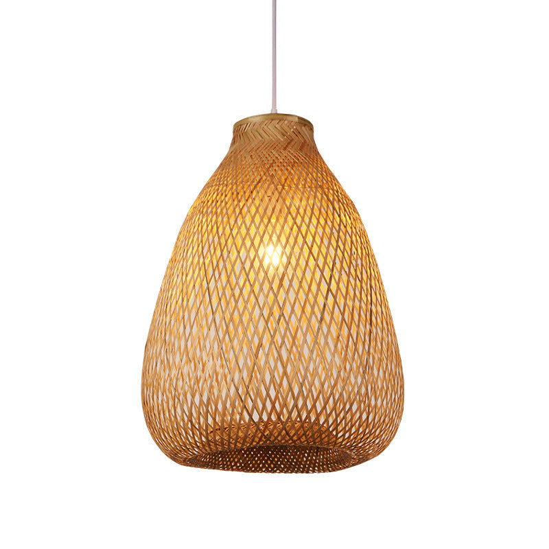 Woven Bamboo Deckenlampe