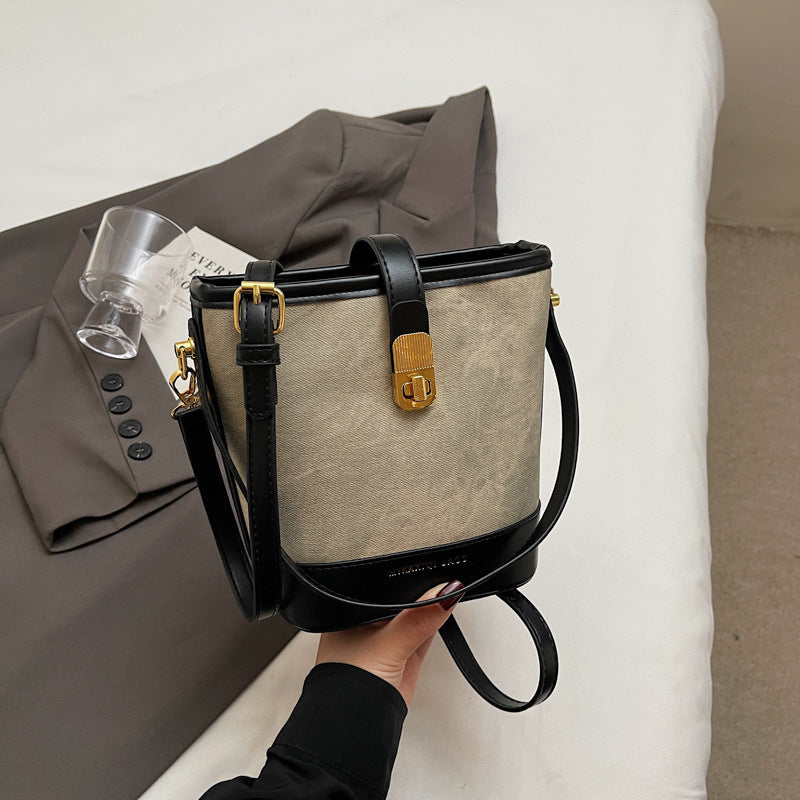 Chic Struktur Handtasche Brehn