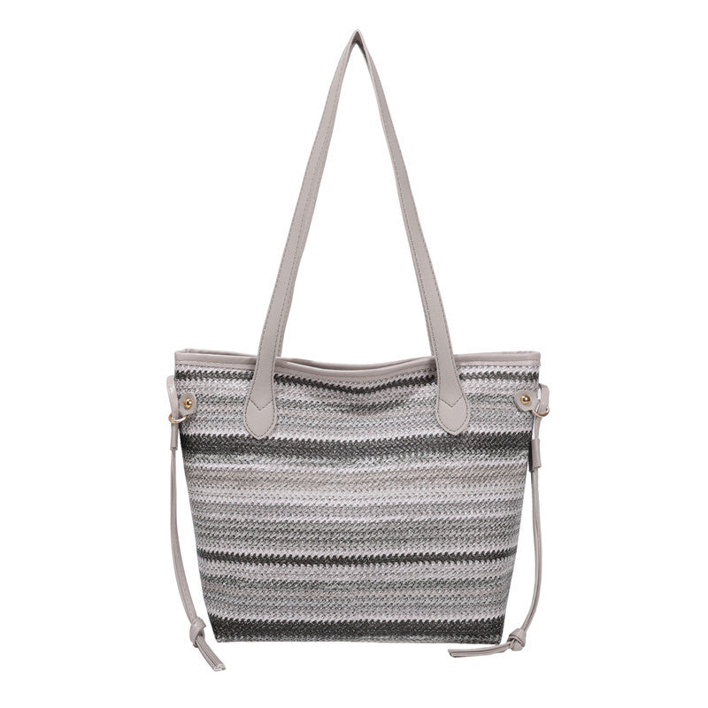 WoStylish Gewebte Strandtasche Brehn