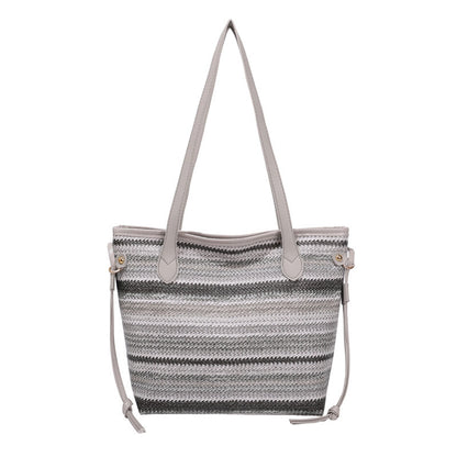 WoStylish Gewebte Strandtasche Brehn