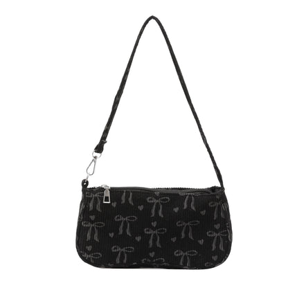 Süße bogenmusterte Mikro-Crossbody-Tasche