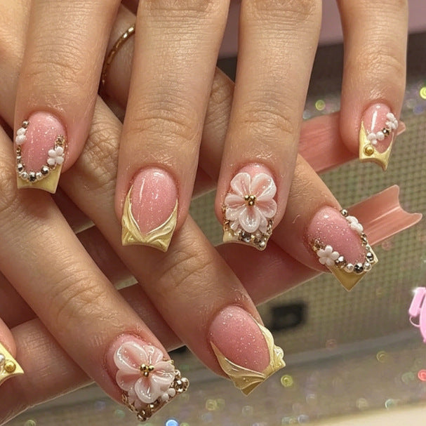 Floral 3D Nagelkunst Verbesserungen Brehn