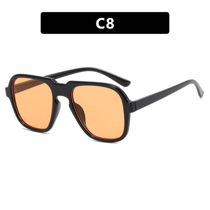 Damen außergewöhnliche Sonnenbrille im modernen Tierdruckdesign Brehn