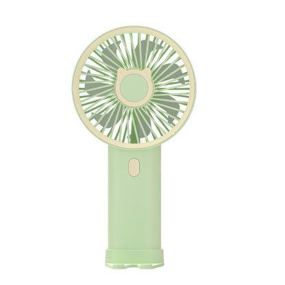 Unisex Tragbarer Handventilator mit ergonomischem Design und niedlichem Katzenmotiv Brehn