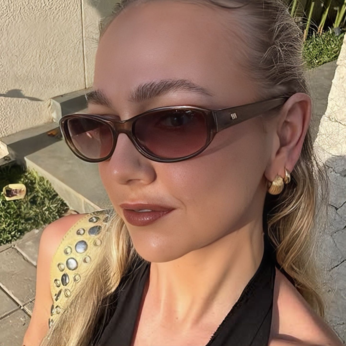 Damen modische Brille im eleganten Retro-Stil Brehn