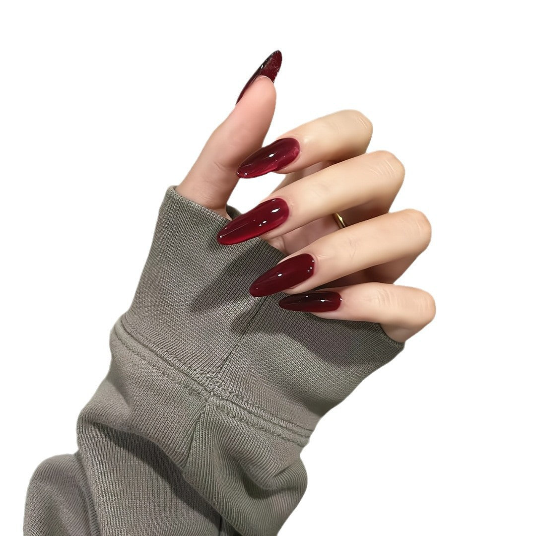 Glänzende Stiletto Acrylnagelverstärkungen Brehn