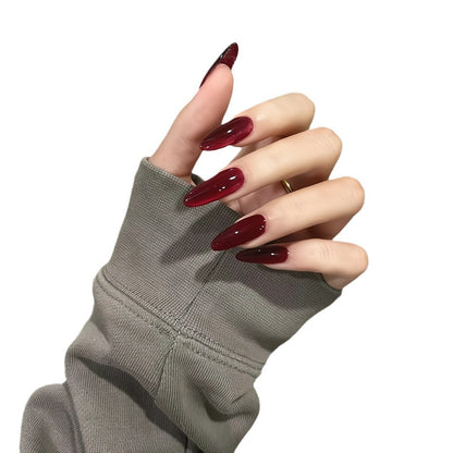 Glänzende Stiletto Acrylnagelverstärkungen Brehn