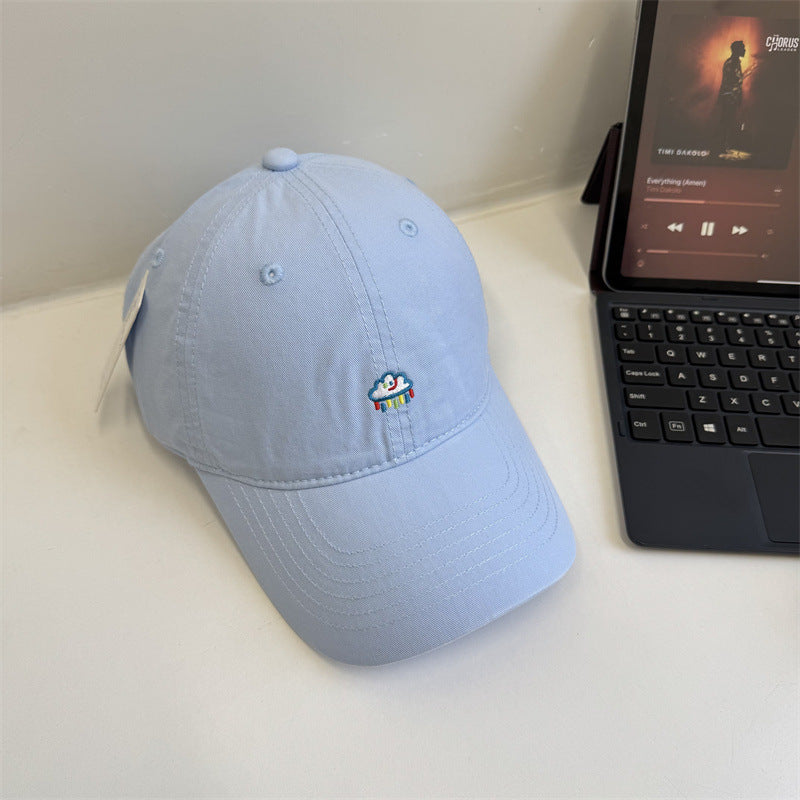 Frauen Bestickte Baumwolle Dad Hat Brehn