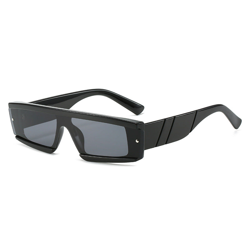 Damen futuristische Sonnenbrille im kantigen Design Brehn