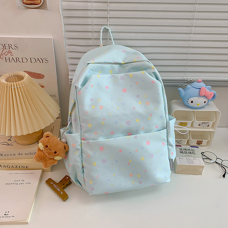 Sternenmuster Leichter Rucksack