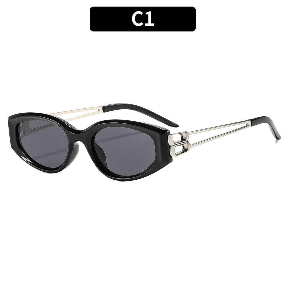 Stylische Retro Schmetterlingssonnenbrille