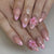 Press-On Nail Art Set mit floralen Verzierungen Brehn