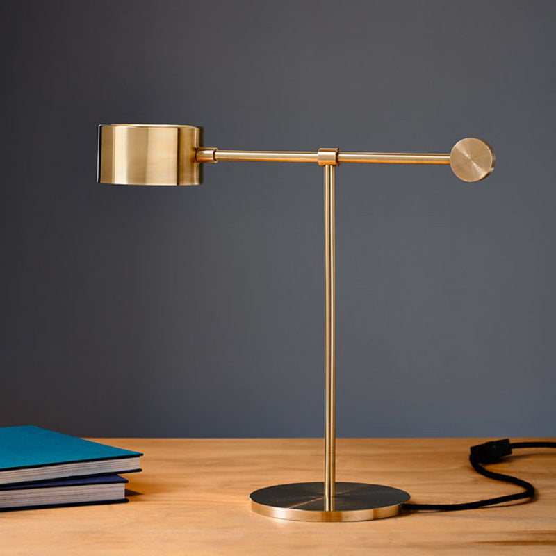 Verstellbare Messing Tischlampe