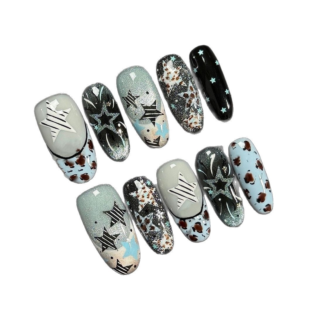 Künstlerische Glitter Nagelkunst Kollektion Brehn