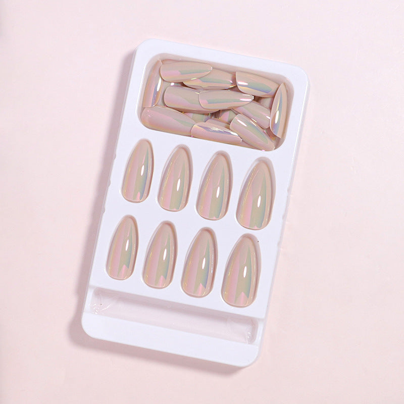 Iridescent Press-On Nail Tips Brehn