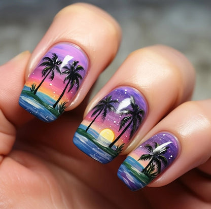 Blumenverlauf Nagelkunstset Brehn