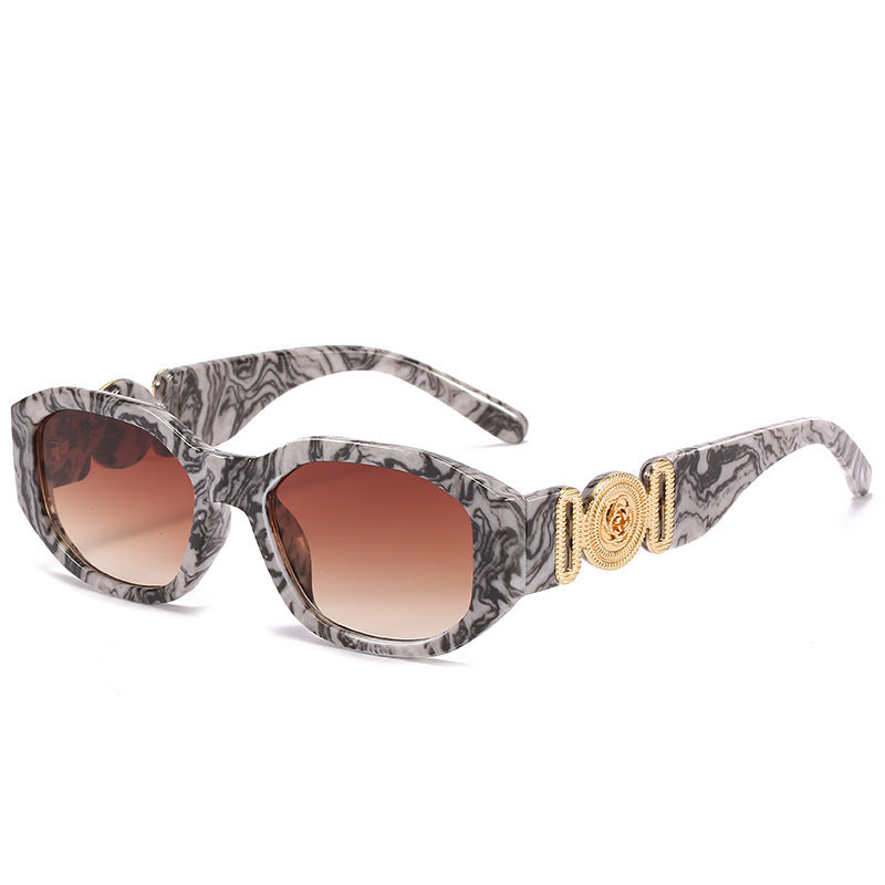 Statement Übergröße Geometrische Sonnenbrille Brehn