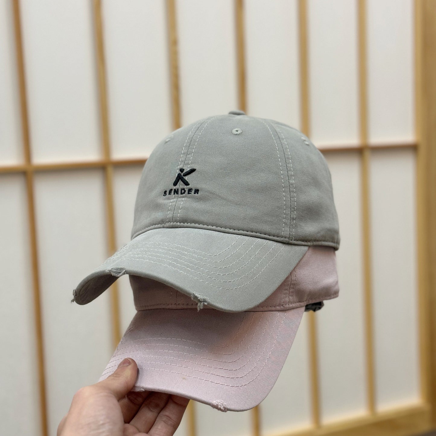 Männer Casual Distressed Baseball Cap Brehn 1784270777