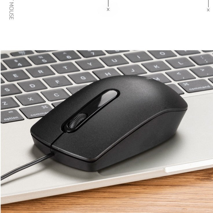 Ergonomische Kabelgebundene Maus mit Präzisionssensor Brehn