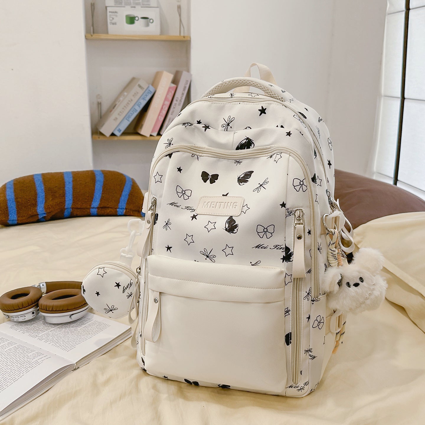 Multi-Funktionaler Grafischer Rucksack Brehn