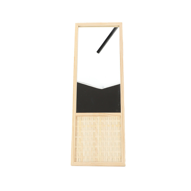 Dekorativer Wandspiegel Aus Rattan Brehn