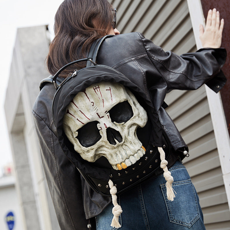 Kreativer und Auffälliger Skull-Rucksack Brehn