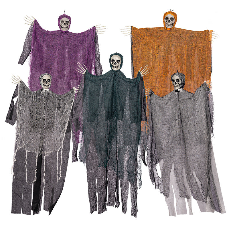 Spooky hängende Skelett Phantom Dekoration Brehn