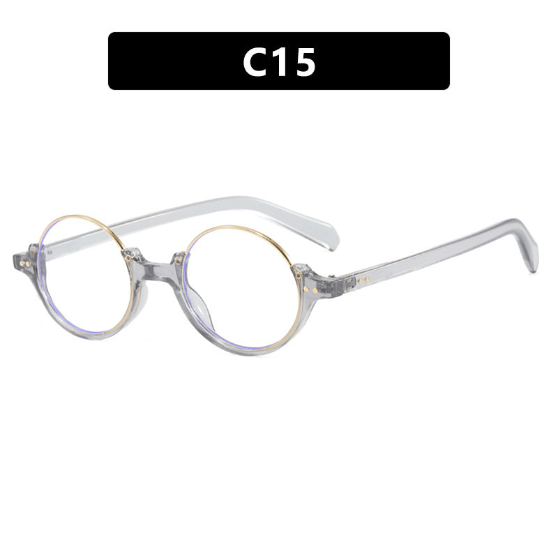 Damen runde Sonnenbrille mit elegantem Kunststoffrahmen Brehn
