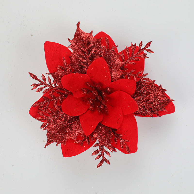 Dekorative Glitzernde Blumenbrosche Brehn